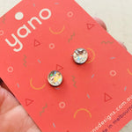 Glitter Stud Earrings