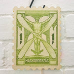 Wooden Stamp Hanging Art Pieces