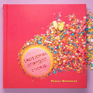 A Book Of Affirmations - Emotional Support Cookie By Pearly Sprinkles