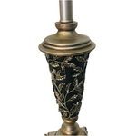 Lamp Base Only - Filigree Pewter Look Table Lamp