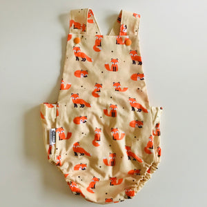 Baby Toddler Summer Romper - Foxes