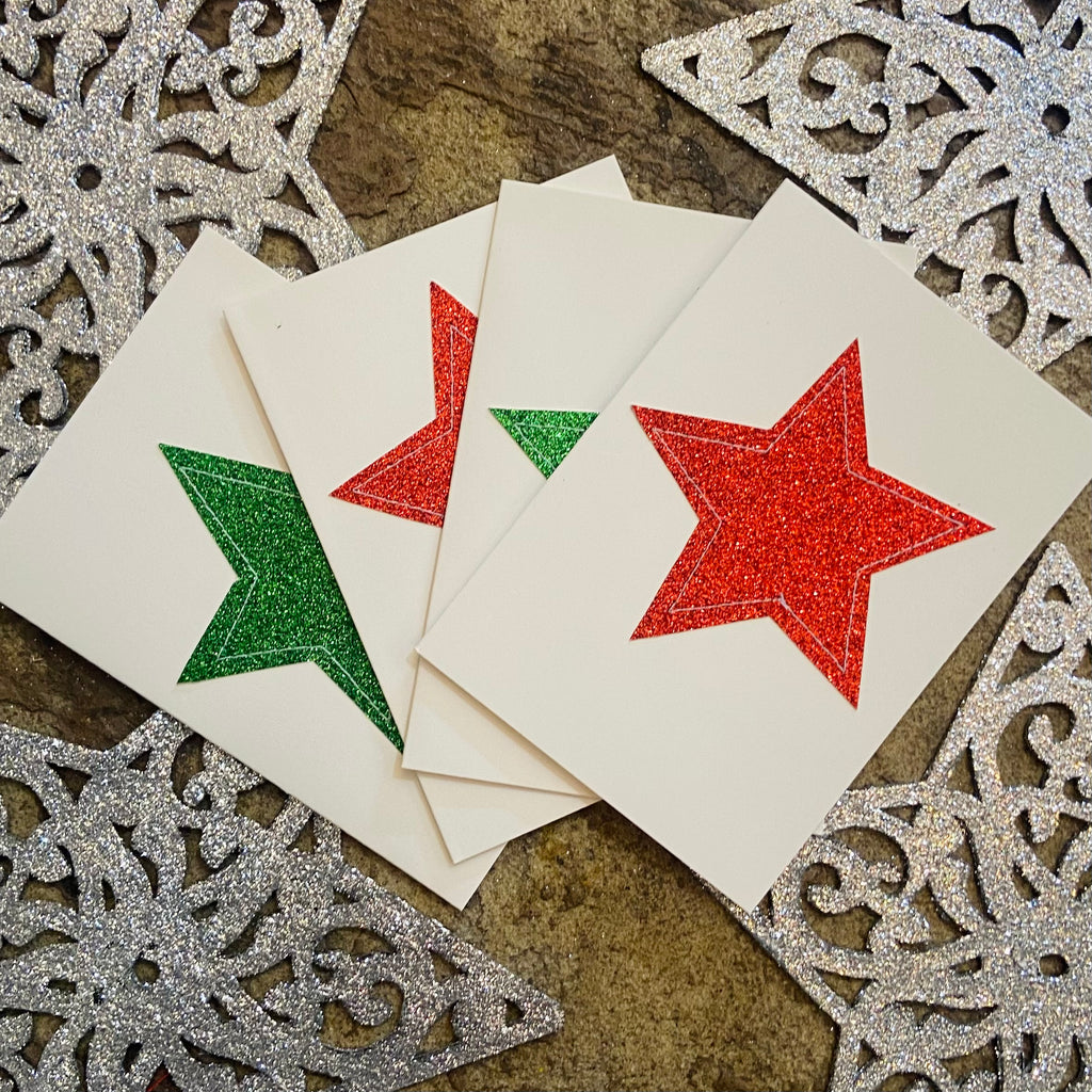 Handmade Christmas Card - 4 Pack