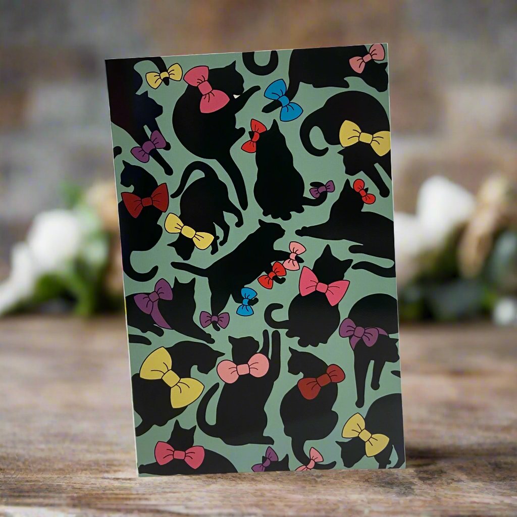 Black Cats Greeting Cards