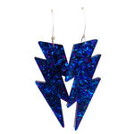 Lightening Bolt Hook Earrings - Mega