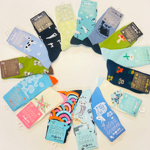 Heart & Sole Mates Bamboo Socks - Statement Range