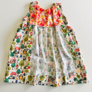 Girls empire handmade dress - Fairy Tales