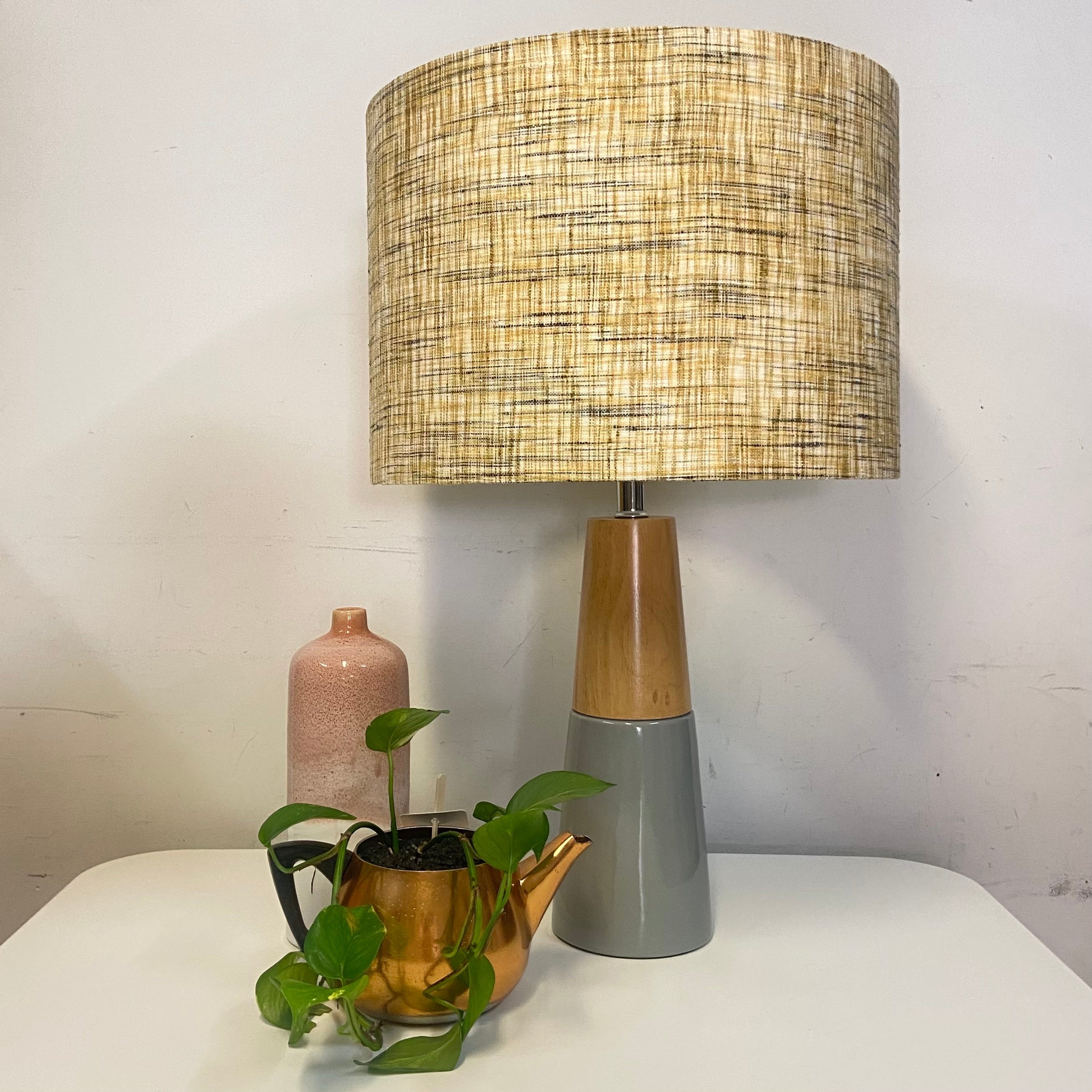 Custom Lamp Shade only - Basics - Mustard Weave