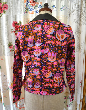 Women's Handmade Cotton Summer Jacket- Protea