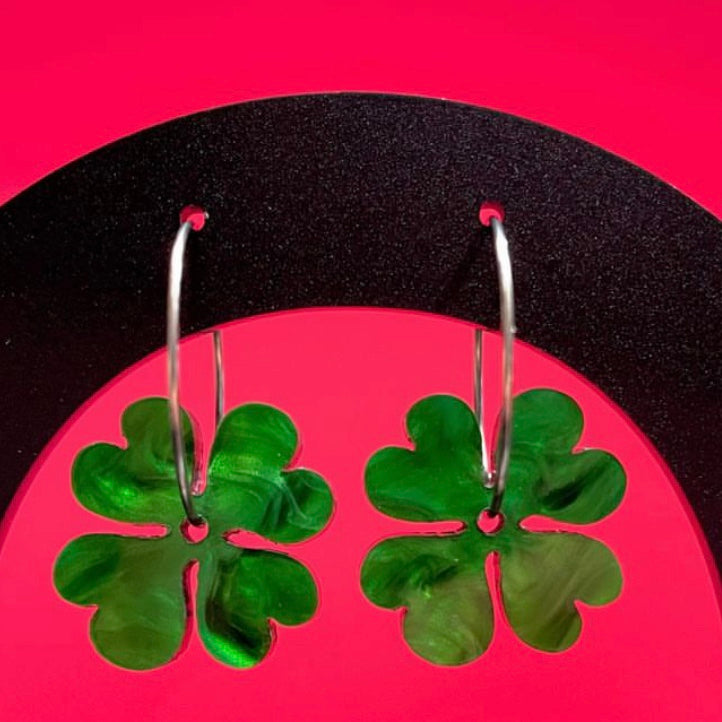 Four Leaf Clover Earrings