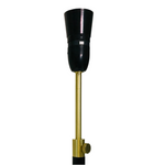 Lamp Base Only - Adjustable Dark Timber Stick Table Lamp