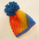 Crochet Wool Blend Beanies - various colours