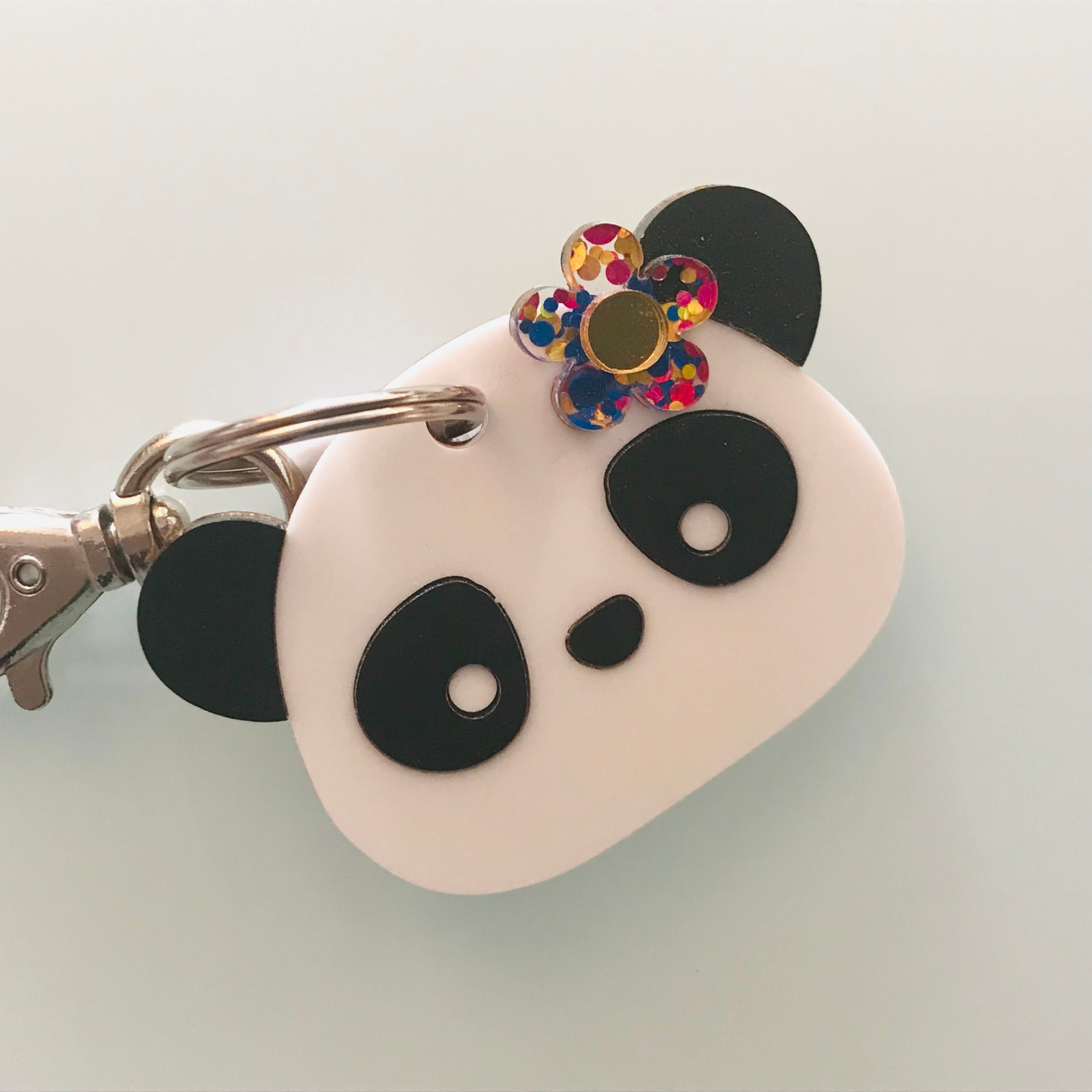 Panda Keyring