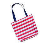 Handmade Fabric Tote Bags with Webbed Shoulder Strapes