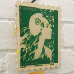 Wooden Stamp Hanging Art Pieces