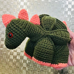 Montessori Puzzle Dinsaur Crochet Toy