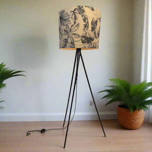 Custom Lamp Shade only - Sepia Palms