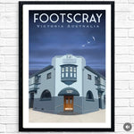 Vintage Poster - Footscray Victoria Hotel