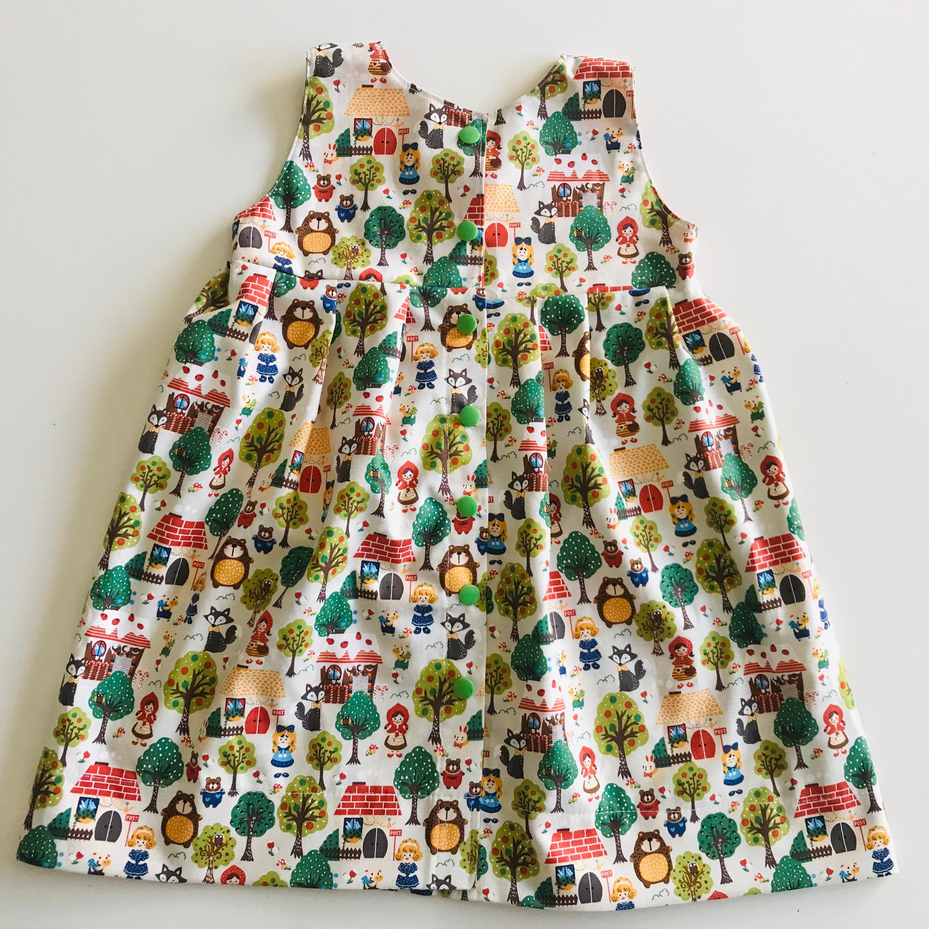 Girls empire handmade dress - Fairy Tales