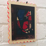 Wooden Stamp Hanging Art Pieces