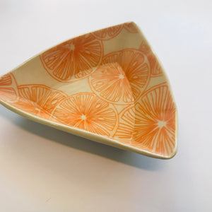 Handthrown Pottery Hexagon & Triangle Trinket Dishes