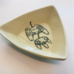 Handthrown Pottery Hexagon & Triangle Trinket Dishes