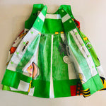 Girls empire handmade dress - Vintage Circus