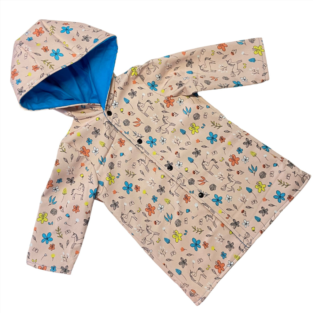 Kids Raincoat Jacket - Unicorns