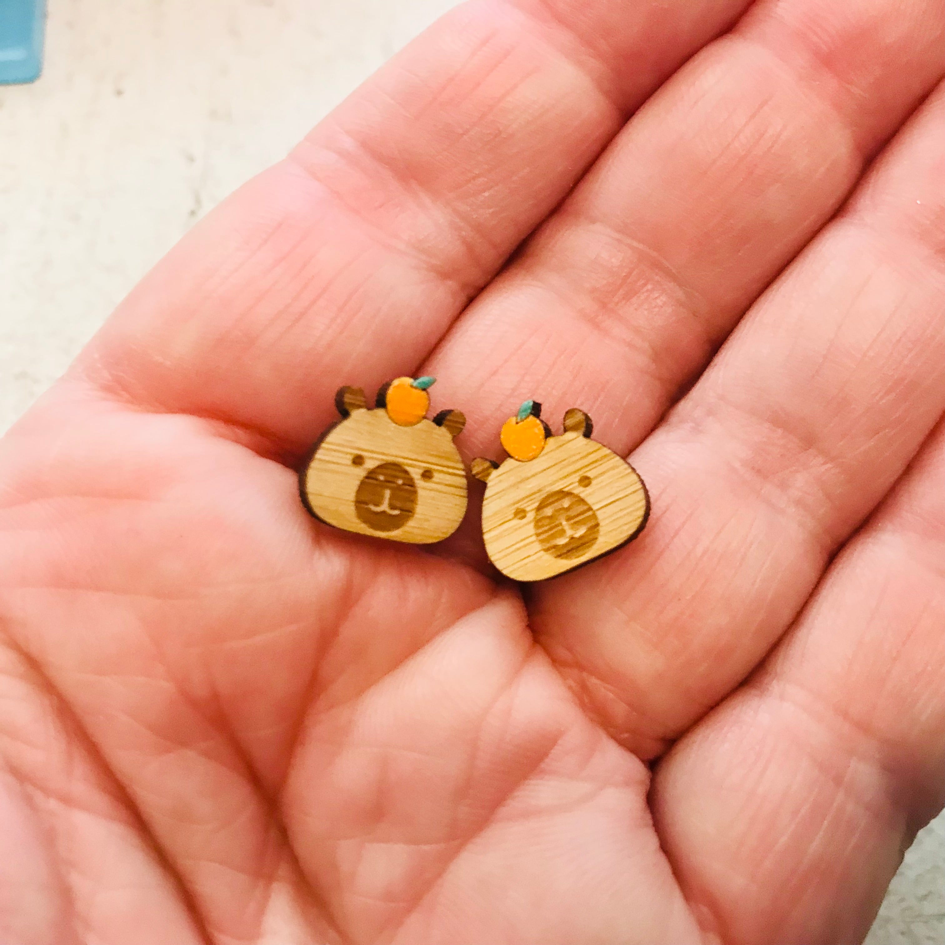 Capybara Earrings