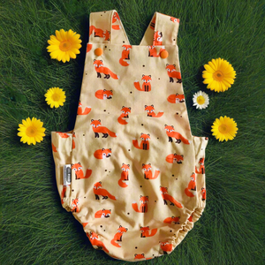 Baby Toddler Summer Romper - Foxes