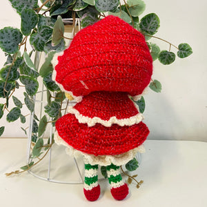 Amigurumi Crochet Doll - Christmas Red Riding Hood