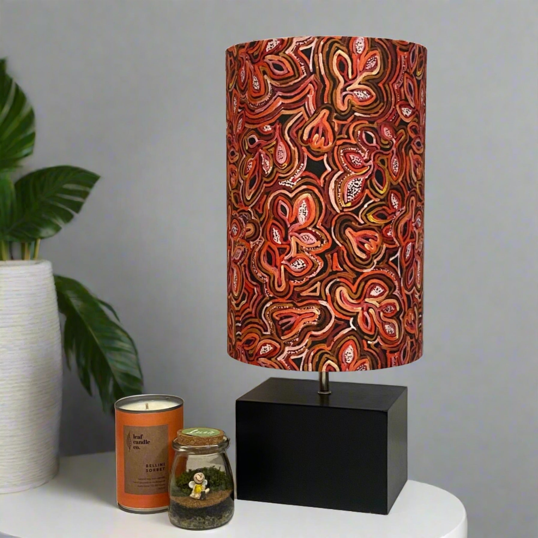 Custom Lamp Shade only - Warlu Ngapa Jukurrpa