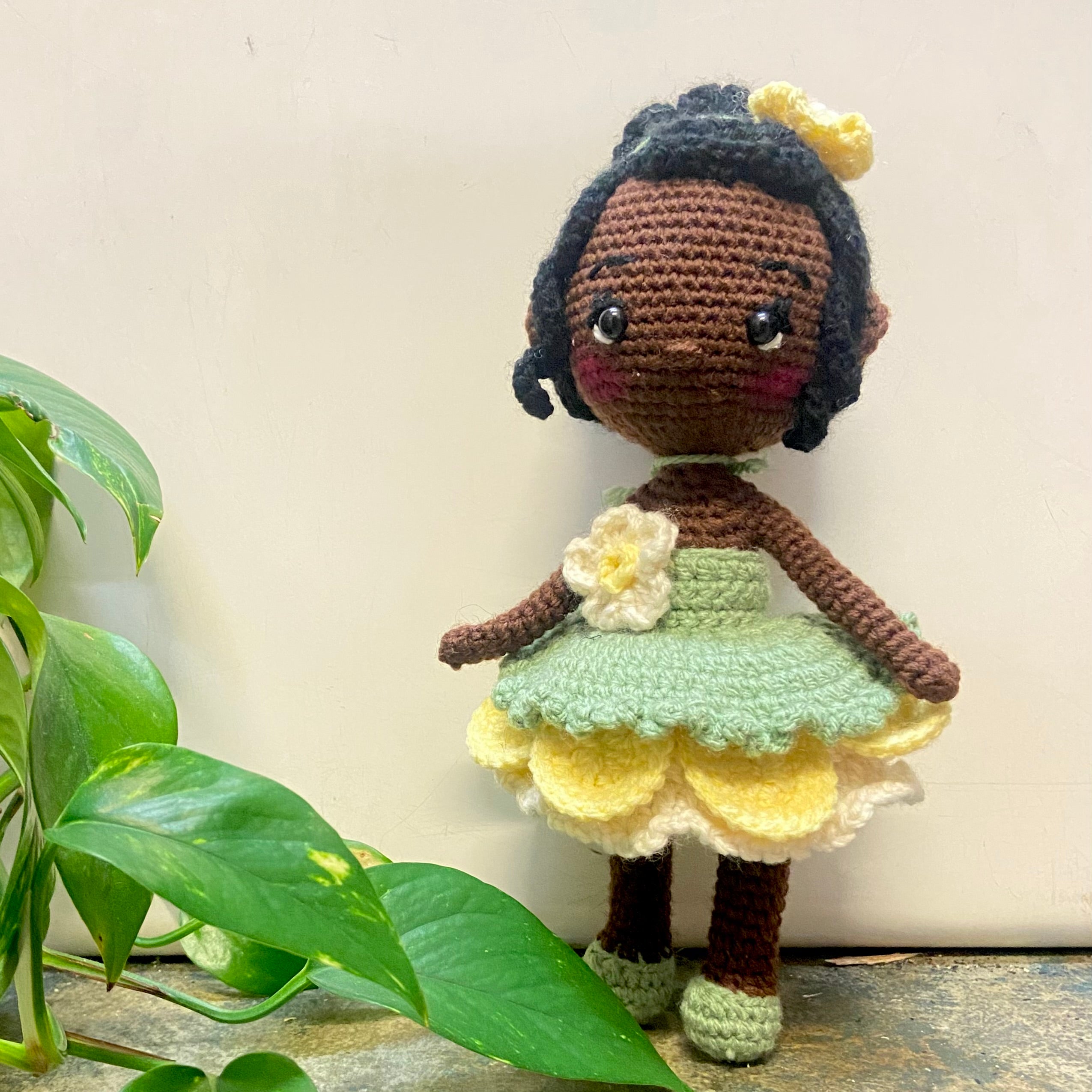 Amigurumi Crochet Doll - Tiana