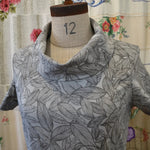 Women's Handmade Hand Printed Dress - Gum Leaf **ON SALE**