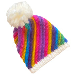 Crochet Wool Blend Beanies - various colours