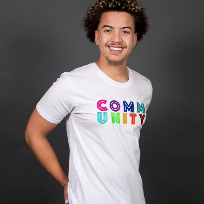 Community Rainbow Tee