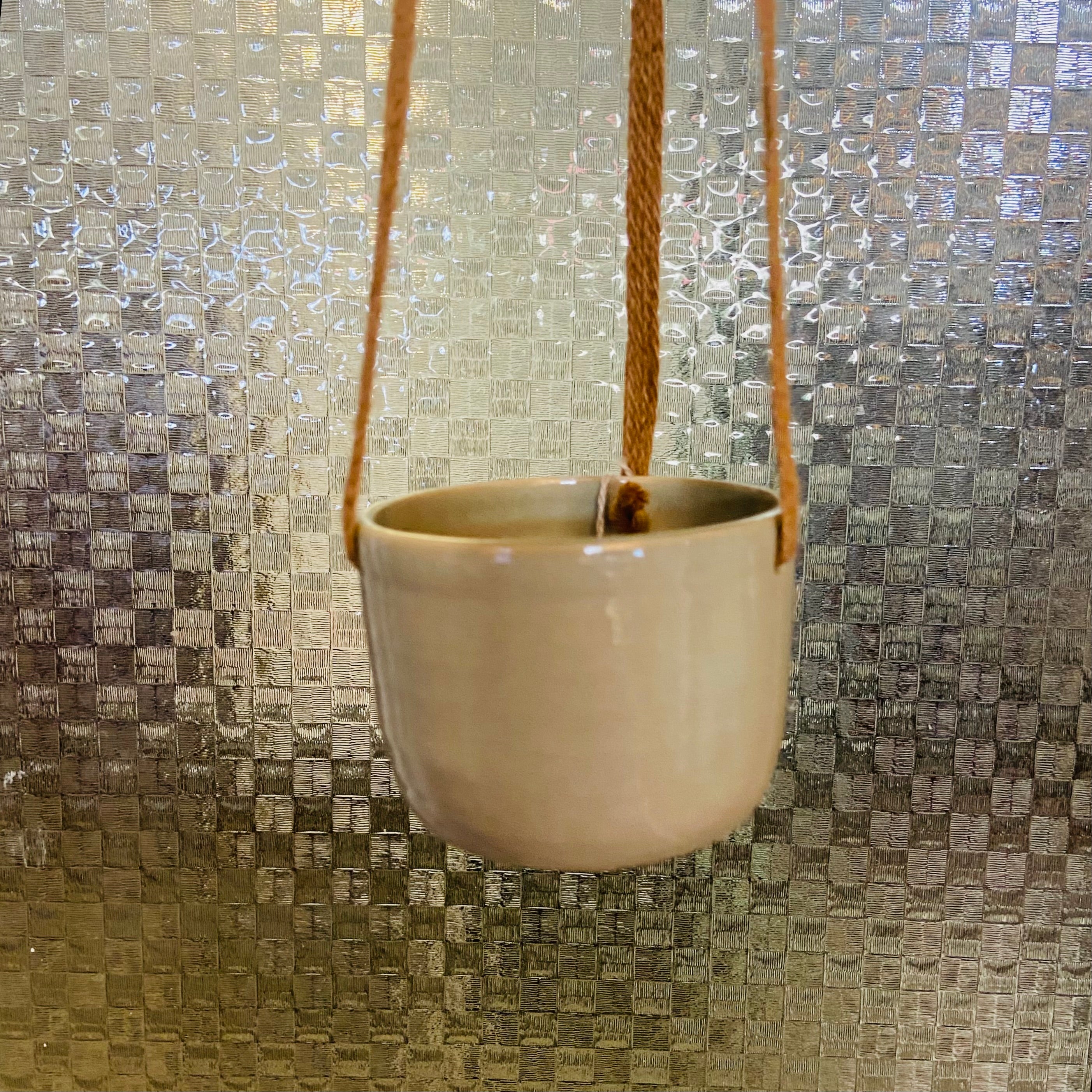 Ceramic Handthrown Hanging Planters