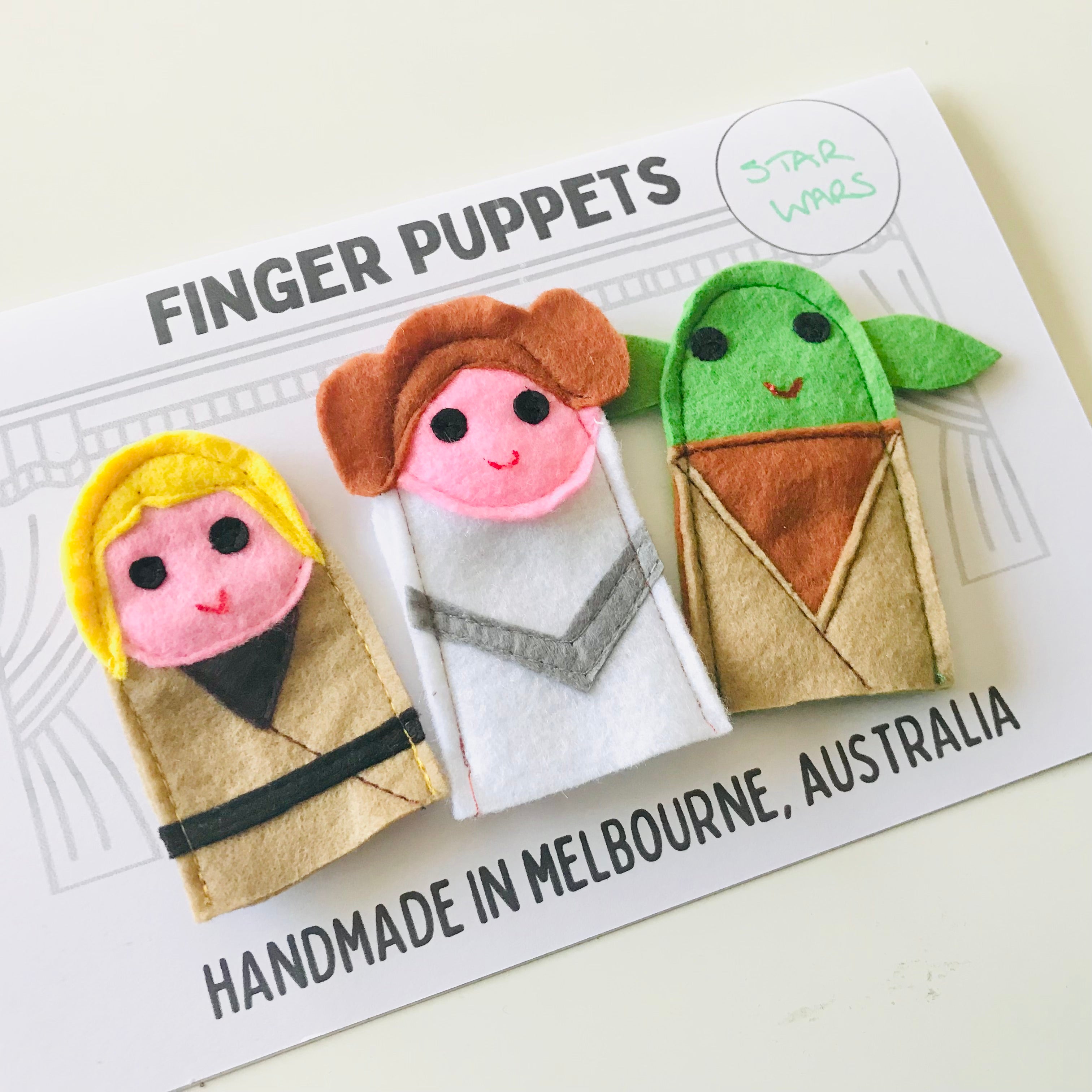 Felt Handmade Finger Puppet Sets