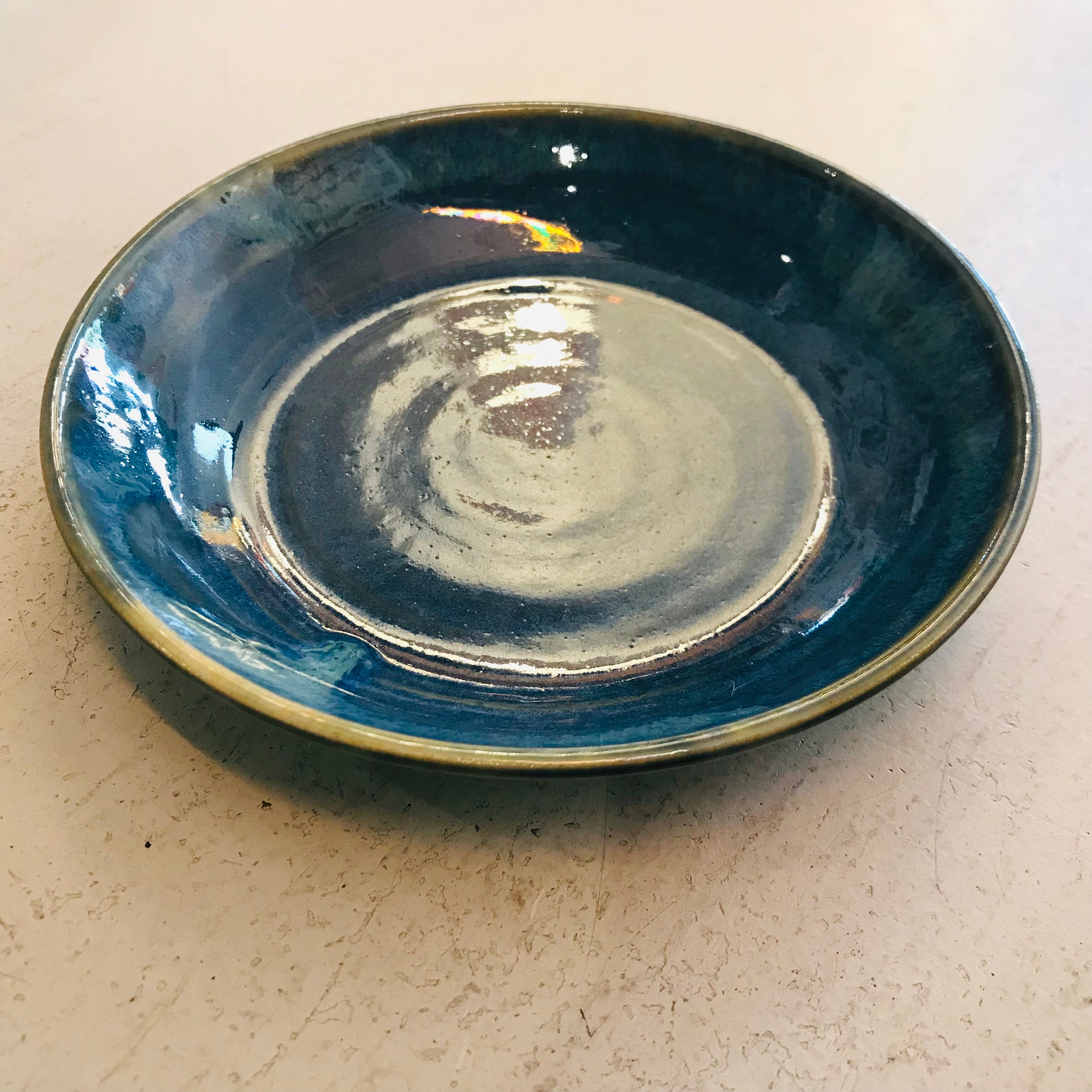 Handthrown Pottery Round Small Bowls & Trinket Dishes