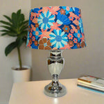 Custom Lamp Shade only - Bouquet (blue)