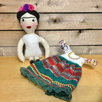 Frida Kahlo Cloth Doll