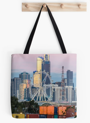 Iconic Location Photography Shopper Totes