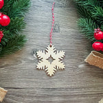 Wooden Christmas Decorations - individual