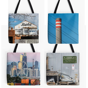 Iconic Location Photography Shopper Totes