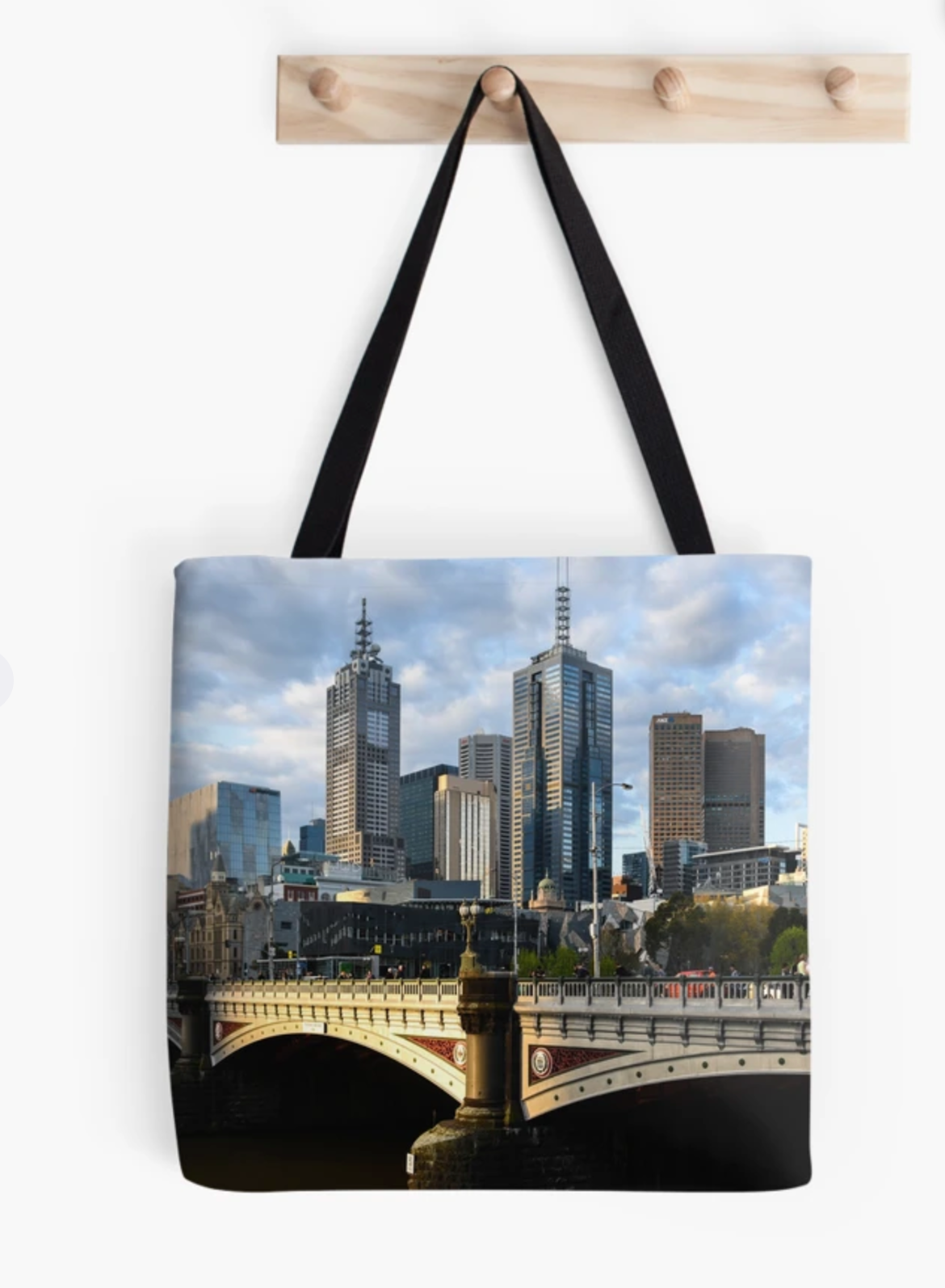 Iconic Location Photography Shopper Totes