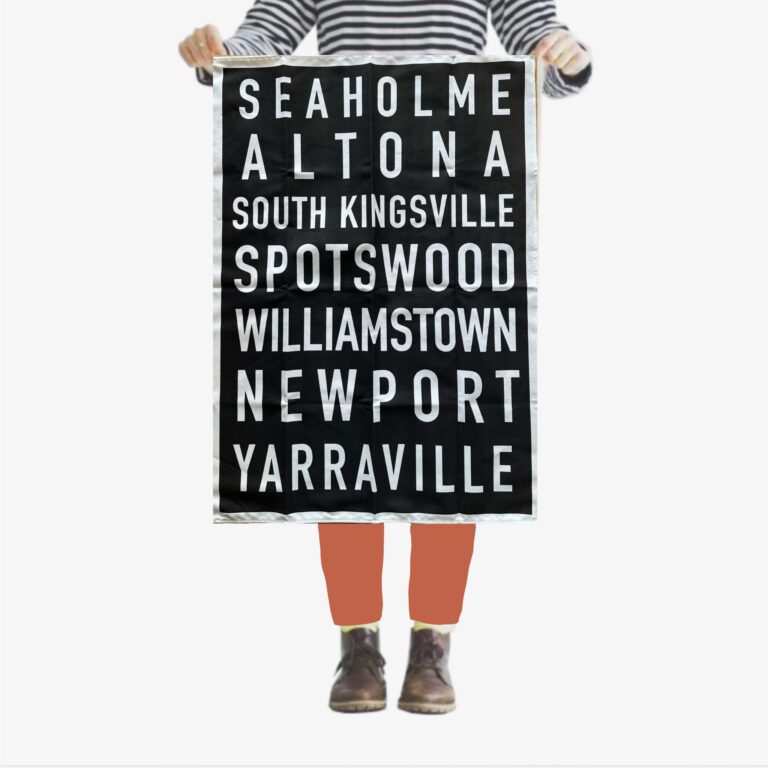 Tea Towel - Williamstown Line