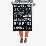 Tea Towel - Williamstown Line