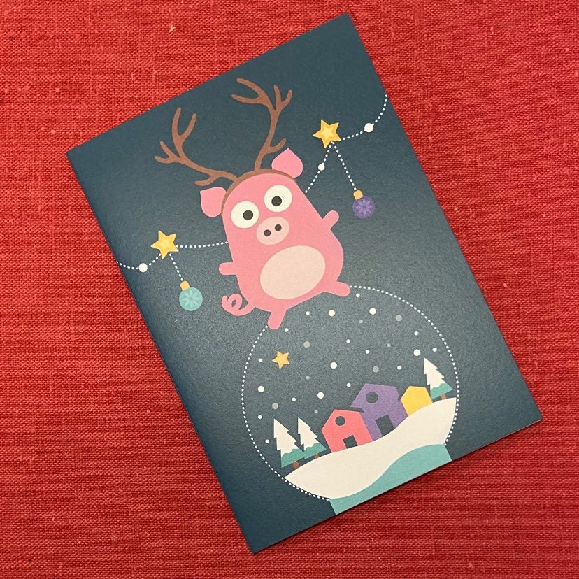 Novelty Christmas Cards with Envelopes - individual