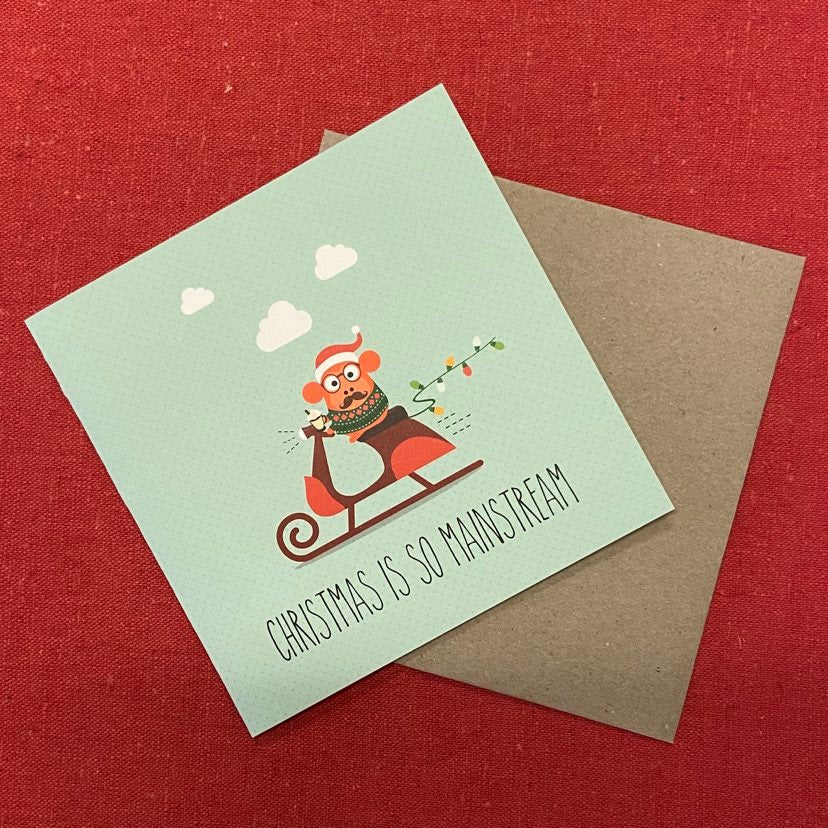 Novelty Christmas Cards with Envelopes - individual