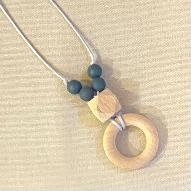 Silicone & Maple Necklaces