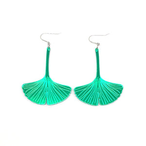 Ginkgo Dangly Earrings